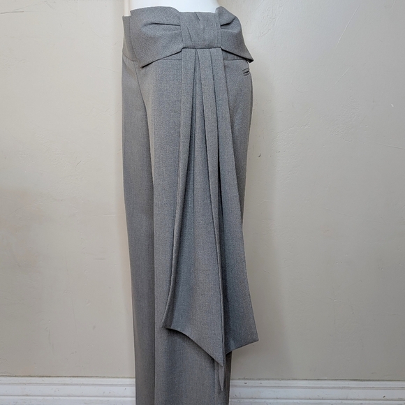 NWOT Sandy Liang Suno Pants Light Grey Size 8 - Picture 5 of 11